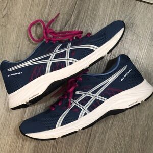 ASICS GEL-Contend 5 Navy Blue Running Shoes         size 9